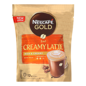 NESCAFE GOLD CREAMY LATTE 12X31G NESCAFE GOLD CREAMY LATTE 12X31G