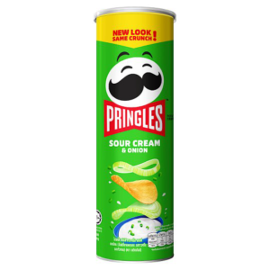 PRINGLES SOUR CREAM AND ONION 102G PRINGLES SOUR CREAM AND ONION 102G